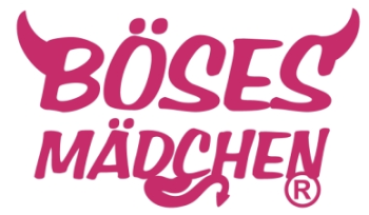 BÖSES MÄDCHEN Aufkleber ( FREISTEHEND ) ohne Untergrund