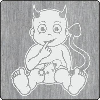 Bube als Teufel