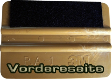 Rakel von 3M Gold mit Filzkante Made in USA