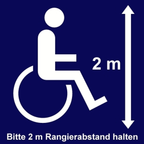 Behindertenaufkleber Nr. 3