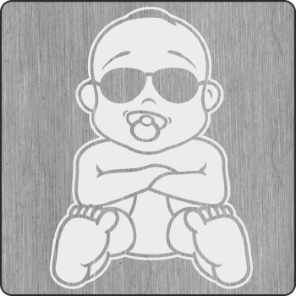 Bubenaufkleber Cool